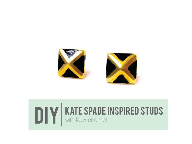 DIY Kate Spade Earrings